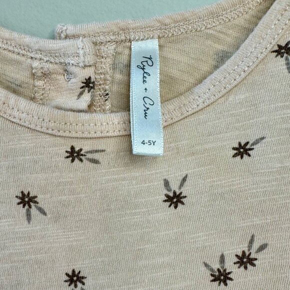 RYLEE + CRU Layla Floral Dress Girls 4-5 4T 5T Sleeveless Shell Ditsy Cotton - Picture 7 of 9